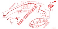 ANTENNA/ALTOPARLANTE (RH) per Honda CIVIC TOURER DIESEL 1.6 EX 5 Porte 6 velocità manuale 2015