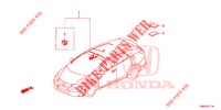 BARDATURA FILO (6) (RH) per Honda CIVIC TOURER DIESEL 1.6 EX 5 Porte 6 velocità manuale 2015