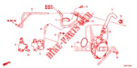 CONDOTTO INSTALLAZIONE/POMPA A VACUO (DIESEL) per Honda CIVIC TOURER DIESEL 1.6 EX 5 Porte 6 velocità manuale 2015
