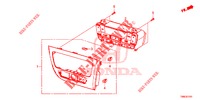 CONTROLLO RISCALDATORE (RH) per Honda CIVIC TOURER DIESEL 1.6 EX 5 Porte 6 velocità manuale 2015