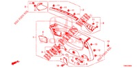 FODERA PORTELLONE/ FODERAMENTO PANNELLO(2D)  per Honda CIVIC TOURER DIESEL 1.6 EX 5 Porte 6 velocità manuale 2015