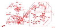 LEVA DI CAMBIO (DIESEL) per Honda CIVIC TOURER DIESEL 1.6 EX 5 Porte 6 velocità manuale 2015