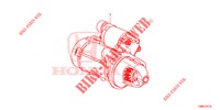 MOTORE AVVIATORE (DIESEL) (DENSO) per Honda CIVIC TOURER DIESEL 1.6 EX 5 Porte 6 velocità manuale 2015