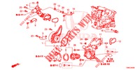 POMPA ACQUA/TERMOSTATO (DIESEL) per Honda CIVIC TOURER DIESEL 1.6 EX 5 Porte 6 velocità manuale 2015