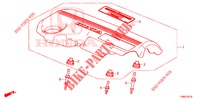 COPERTURA MOTORE (DIESEL) per Honda CIVIC TOURER DIESEL 1.6 EXGT 5 Porte 6 velocità manuale 2015