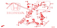 GIUNTO ANTERIORE  per Honda CIVIC TOURER DIESEL 1.6 EXGT 5 Porte 6 velocità manuale 2015