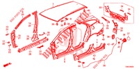 PANNELLI ESTERNI/PANNELLO POSTERIORE  per Honda CIVIC TOURER DIESEL 1.6 EXGT 5 Porte 6 velocità manuale 2015