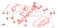 SENSORE PARCHEGGIO  per Honda CIVIC TOURER DIESEL 1.6 EXGT 5 Porte 6 velocità manuale 2015