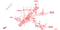 TUBO ACQUA/CONDOTTO RISCALDATORE (DIESEL) per Honda CIVIC TOURER DIESEL 1.6 EXGT 5 Porte 6 velocità manuale 2015