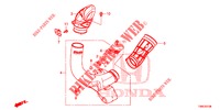 TUBO IMMISSIONE ARIA (DIESEL) per Honda CIVIC TOURER DIESEL 1.6 EXGT 5 Porte 6 velocità manuale 2015