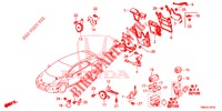 UNITA DI CONTROLLO (COMPARTIMENT MOTEUR) (1) (DIESEL) per Honda CIVIC TOURER DIESEL 1.6 EXGT 5 Porte 6 velocità manuale 2015