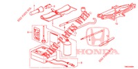 UTENSILI/CRICCO  per Honda CIVIC TOURER DIESEL 1.6 EXGT 5 Porte 6 velocità manuale 2015