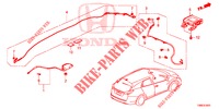 ANTENNA/ALTOPARLANTE (RH) per Honda CIVIC TOURER DIESEL 1.6 SE 5 Porte 6 velocità manuale 2015