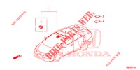 BARDATURA FILO (6) (RH) per Honda CIVIC TOURER DIESEL 1.6 SE 5 Porte 6 velocità manuale 2015