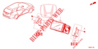 CABLAGGIO NAVI  per Honda CIVIC TOURER DIESEL 1.6 SE 5 Porte 6 velocità manuale 2015