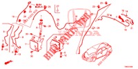 LAVATORE PARAVENTO ANT. (2D)  per Honda CIVIC TOURER DIESEL 1.6 SE 5 Porte 6 velocità manuale 2015