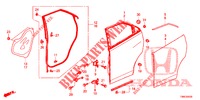PANNELLI PORTIERE POST.(4D)  per Honda CIVIC TOURER DIESEL 1.6 SE 5 Porte 6 velocità manuale 2015