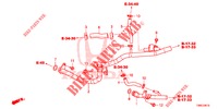 TUBO ACQUA/CONDOTTO RISCALDATORE (DIESEL) per Honda CIVIC TOURER DIESEL 1.6 SE 5 Porte 6 velocità manuale 2015
