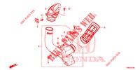 TUBO IMMISSIONE ARIA (DIESEL) per Honda CIVIC TOURER DIESEL 1.6 SE 5 Porte 6 velocità manuale 2015