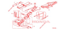 UTENSILI/CRICCO  per Honda CIVIC TOURER DIESEL 1.6 SE 5 Porte 6 velocità manuale 2015