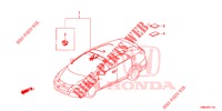BARDATURA FILO (6) (RH) per Honda CIVIC TOURER DIESEL 1.6 ES 5 Porte 6 velocità manuale 2016