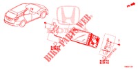CABLAGGIO NAVI  per Honda CIVIC TOURER DIESEL 1.6 ES 5 Porte 6 velocità manuale 2016
