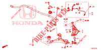 GIUNTO ANTERIORE  per Honda CIVIC TOURER DIESEL 1.6 ES 5 Porte 6 velocità manuale 2016