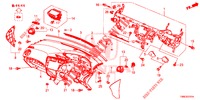 PANNELLO STRUMENTI (RH) per Honda CIVIC TOURER DIESEL 1.6 ES 5 Porte 6 velocità manuale 2016