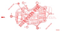 ANELLO DI TENUTA (INFERIEUR) per Honda CIVIC TOURER DIESEL 1.6 ES 5 Porte 6 velocità manuale 2017