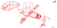 CABLAGGIO NAVI  per Honda CIVIC TOURER DIESEL 1.6 ES 5 Porte 6 velocità manuale 2017