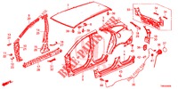PANNELLI ESTERNI/PANNELLO POSTERIORE  per Honda CIVIC TOURER DIESEL 1.6 ES 5 Porte 6 velocità manuale 2017