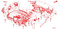 PANNELLO STRUMENTI (RH) per Honda CIVIC TOURER DIESEL 1.6 ES 5 Porte 6 velocità manuale 2017