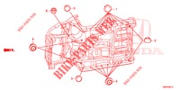 ANELLO DI TENUTA (INFERIEUR) per Honda CIVIC TOURER DIESEL 1.6 EX 5 Porte 6 velocità manuale 2017