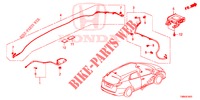 ANTENNA/ALTOPARLANTE (RH) per Honda CIVIC TOURER DIESEL 1.6 EX 5 Porte 6 velocità manuale 2017