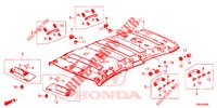 FODERA TETTO  per Honda CIVIC TOURER DIESEL 1.6 EXGT 5 Porte 6 velocità manuale 2017