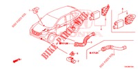 ARIA CONDIZIONATA (SENSEUR/CLIMATISEUR D'AIR AUTOMATIQUE) per Honda CR-V 2.0 ES 5 Porte 5 velocità automatico 2013