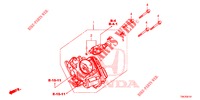 CORPO VALVOLA IMMISSIONE (2.0L) per Honda CR-V 2.0 ES 5 Porte 5 velocità automatico 2013