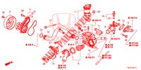 POMPA ACQUA/TERMOSTATO (2.0L) per Honda CR-V 2.0 ES 5 Porte 5 velocità automatico 2013