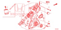 POMPA OLIO (2.0L) per Honda CR-V 2.0 ES 5 Porte 5 velocità automatico 2013