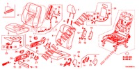 SEDILE ANTERIORE/CINTURE DI SICUREZZA (D.) per Honda CR-V 2.0 ES 5 Porte 5 velocità automatico 2013