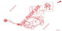    ANTENNE GPS/CAMERA VUE ARRIERE per Honda CR-V HYBRID 2.0 BASE 5 Porte Electronico CVT 2020
