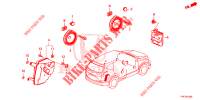 ALTOPARLANTE  per Honda CR-V HYBRID 2.0 BASE 5 Porte Electronico CVT 2020