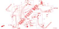 ARIA CONDIZIONATA (FLEXIBLES/TUYAUX) (LH) per Honda CR-V HYBRID 2.0 BASE 5 Porte Electronico CVT 2020