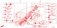 BARDATURA FILO (7) per Honda CR-V HYBRID 2.0 BASE 5 Porte Electronico CVT 2020