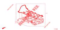 KIT GUARNIZIONE  per Honda CR-V HYBRID 2.0 BASE 5 Porte Electronico CVT 2020