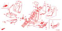 SEDILE ANTERIORE/CINTURE DI SICUREZZA (G.) per Honda CR-V HYBRID 2.0 BASE 5 Porte Electronico CVT 2020